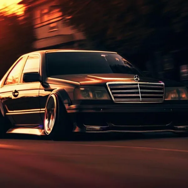 MERCEDES W124 COUPE TUNING