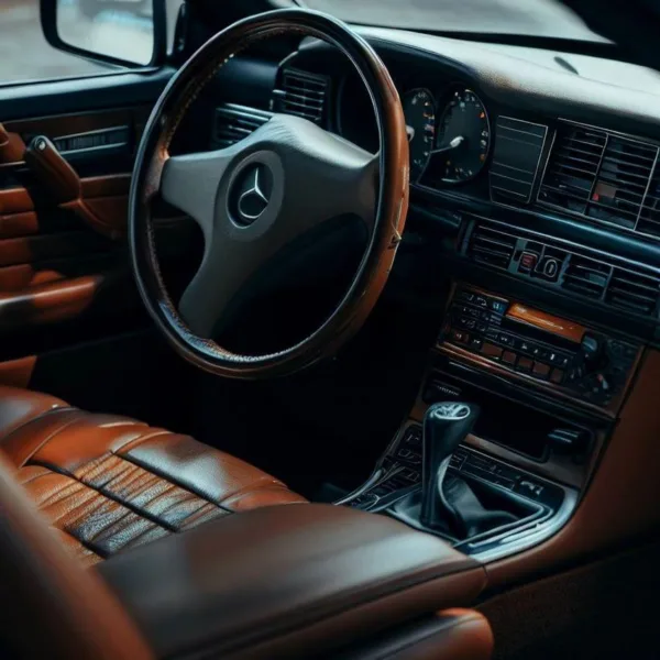 Mercedes W124 Coupe Wnętrze - Wyjątkowy Komfort i Styl